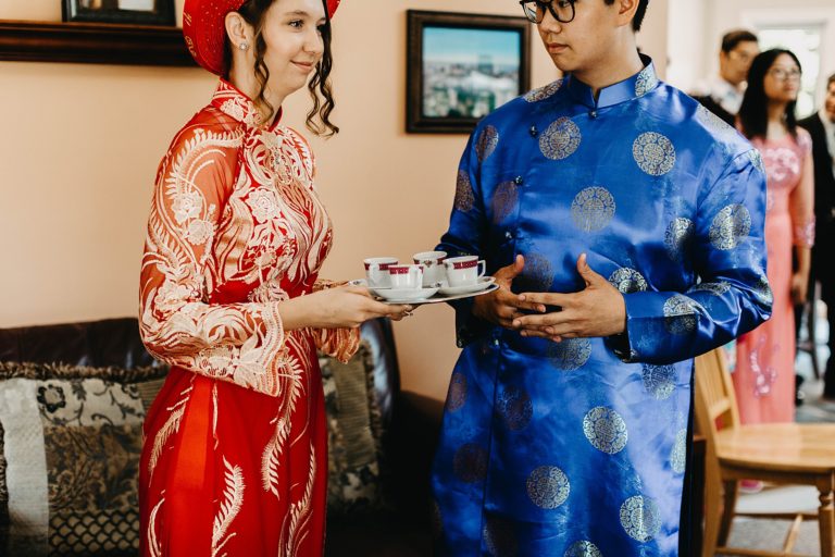 Traditional Vietnamese Wedding Tea Ceremony Taylor & Trong I